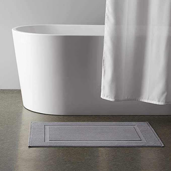 Bathroom Bath Rug Mat 20 x 31 Inch - Grey